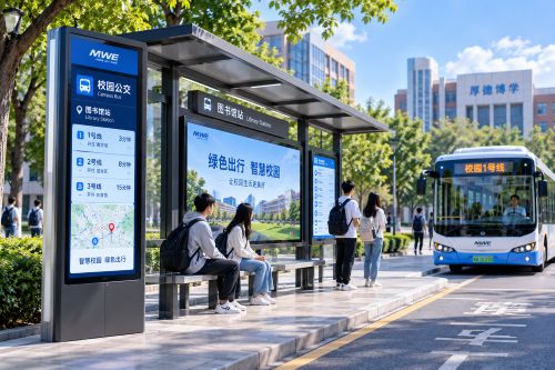 校园智慧公交站点