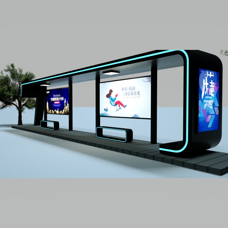 智能候车亭-003