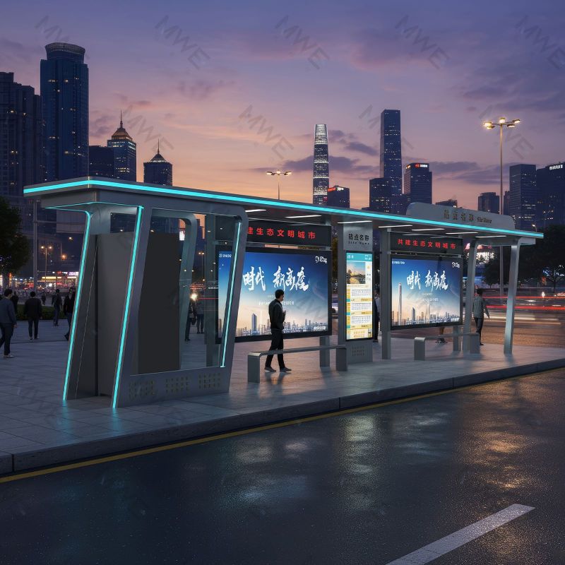 不止候车！智能候车亭如何成为现代城市的基础配置？